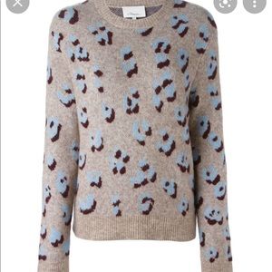 3.1 Phillip Lim Leopard Crewneck Sweater